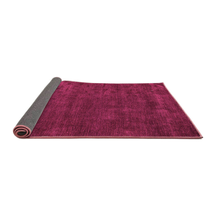 Sideview of Abstract Pink Modern Rug, abs4670pnk