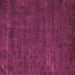 Square Machine Washable Abstract Purple Modern Area Rugs, wshabs4670pur