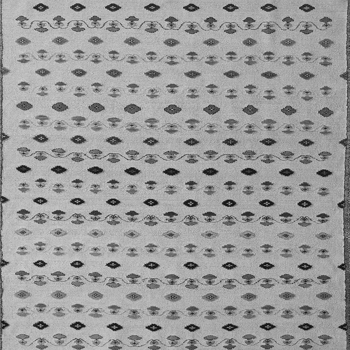 Square Machine Washable Solid Gray Modern Rug, wshabs4671gry