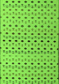 Solid Green Modern Rug, abs4671grn