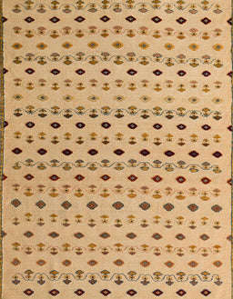 Abstract Chocolate Brown Solid Rug, abs4671