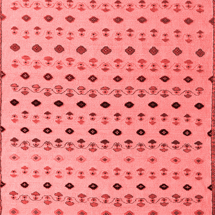 Machine Washable Solid Red Modern Rug, wshabs4671red