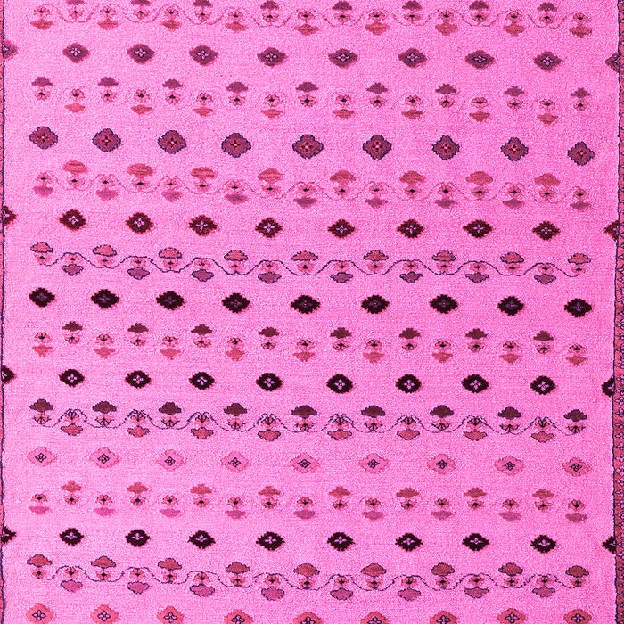 Machine Washable Solid Pink Modern Rug, wshabs4671pnk