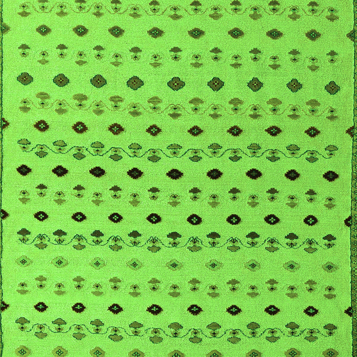 Machine Washable Solid Green Modern Area Rugs, wshabs4671grn