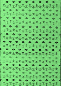 Solid Emerald Green Modern Rug, abs4671emgrn