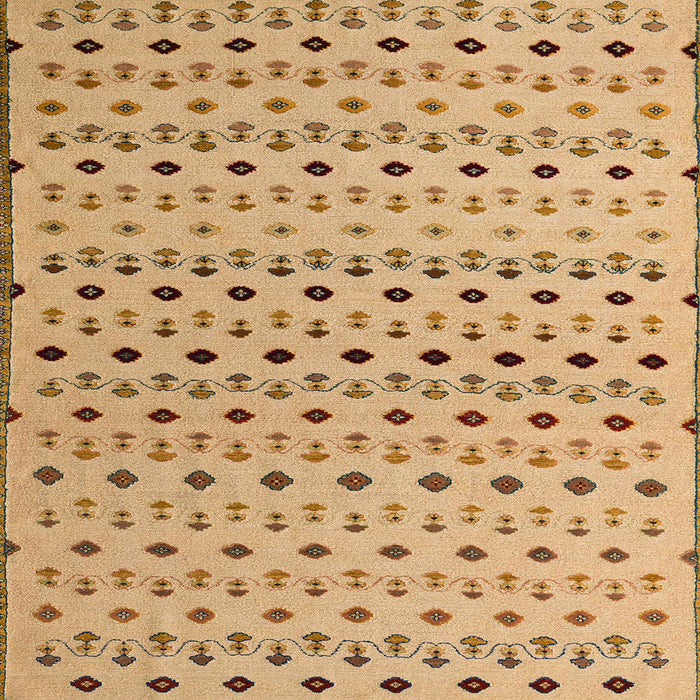 Square Abstract Chocolate Brown Solid Rug, abs4671