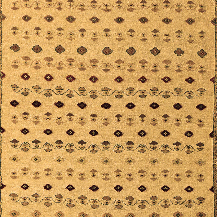 Machine Washable Solid Brown Modern Rug, wshabs4671brn