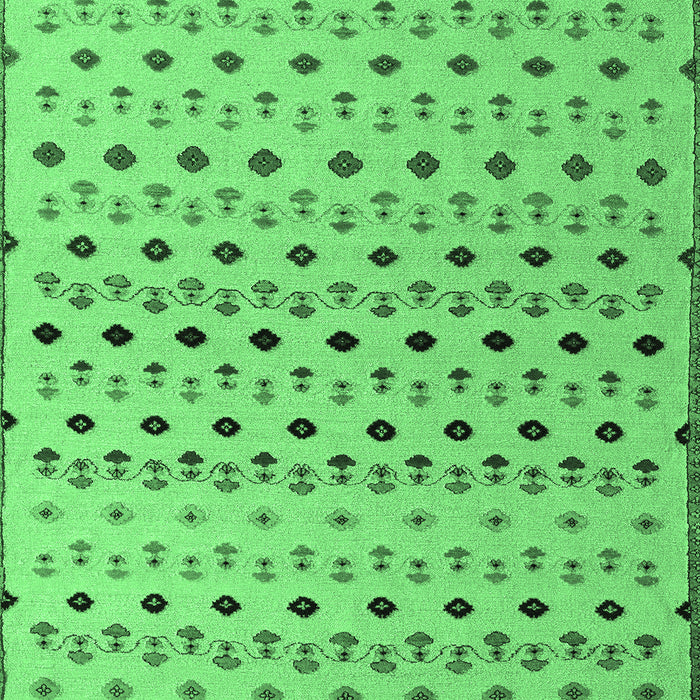 Machine Washable Solid Emerald Green Modern Area Rugs, wshabs4671emgrn