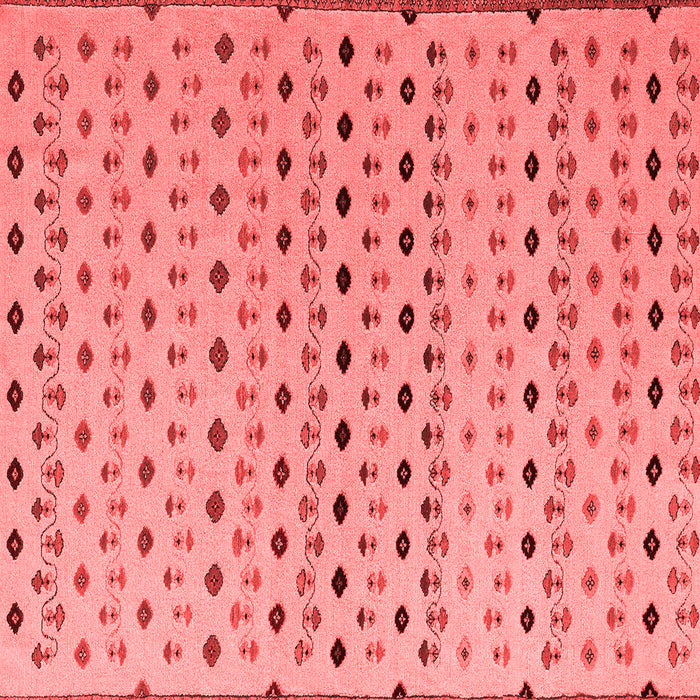 Machine Washable Solid Red Modern Rug, wshabs4671red