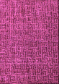 Abstract Purple Modern Rug, abs4672pur