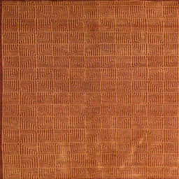 Square Machine Washable Abstract Red Rug, wshabs4672