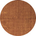 Round Machine Washable Abstract Brown Modern Rug, wshabs4672brn