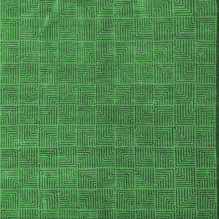 Machine Washable Abstract Emerald Green Modern Area Rugs, wshabs4672emgrn