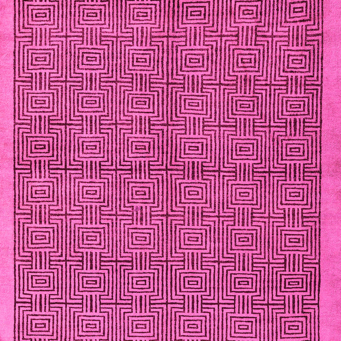 Abstract Pink Modern Rug, abs4673pnk