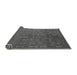 Sideview of Abstract Gray Modern Rug, abs4674gry