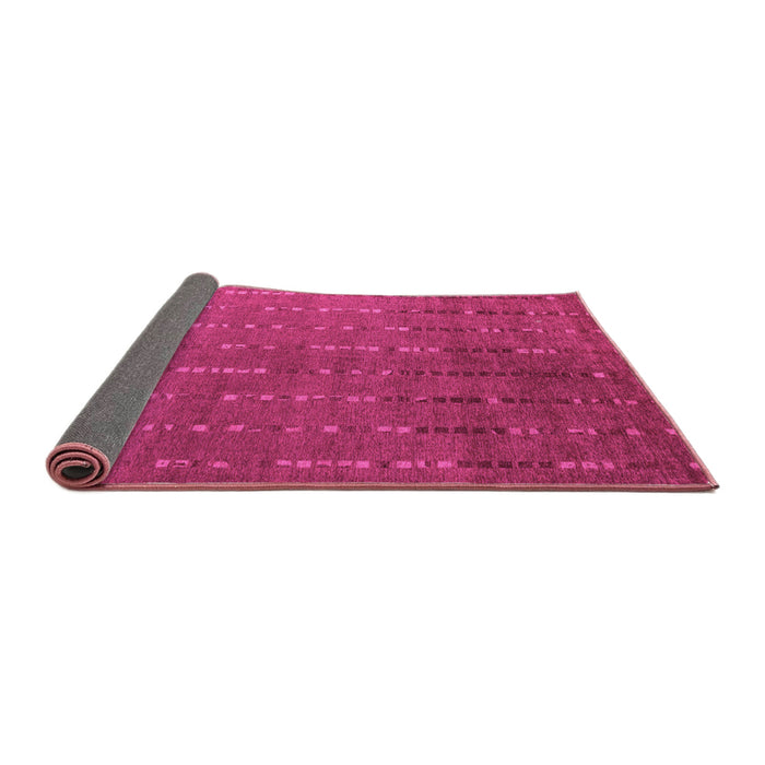 Sideview of Abstract Pink Modern Rug, abs4674pnk