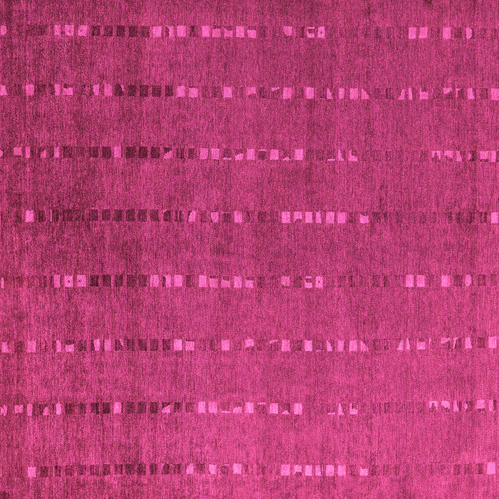 Square Machine Washable Abstract Pink Modern Rug, wshabs4674pnk