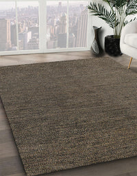 Abstract Brown Modern Rug, abs4675