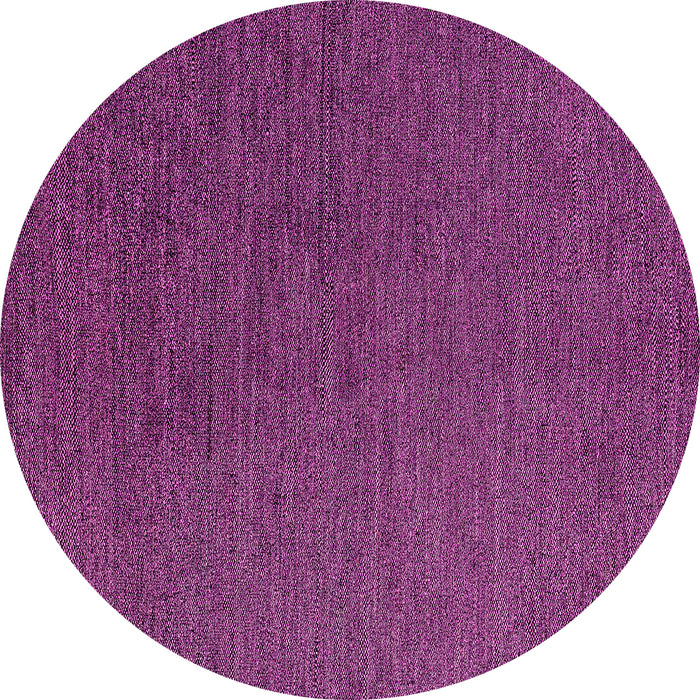 Round Machine Washable Abstract Pink Modern Rug, wshabs4675pnk