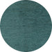 Round Machine Washable Abstract Light Blue Modern Rug, wshabs4675lblu