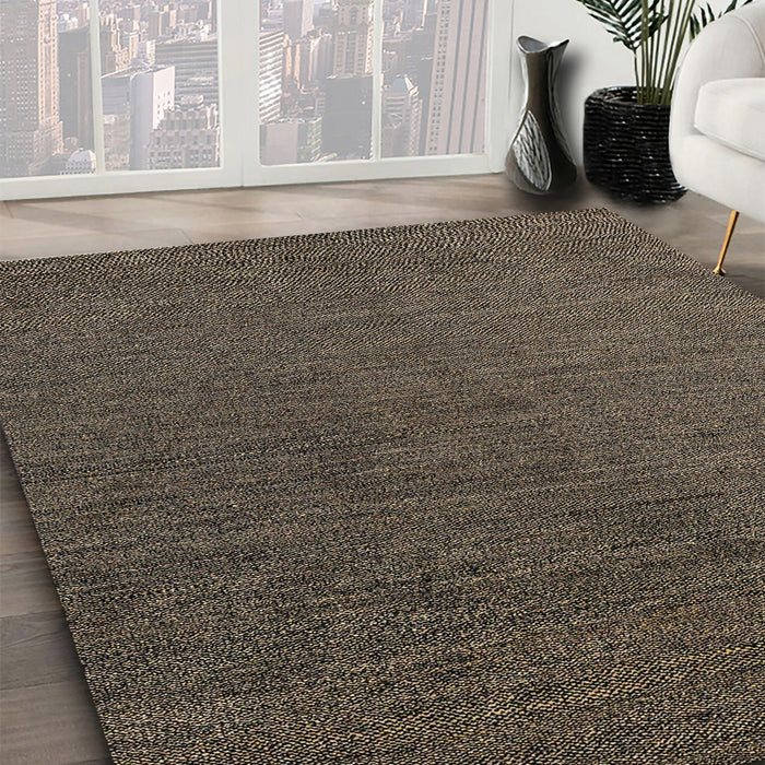 Machine Washable Abstract Brown Rug in a Family Room, wshabs4675