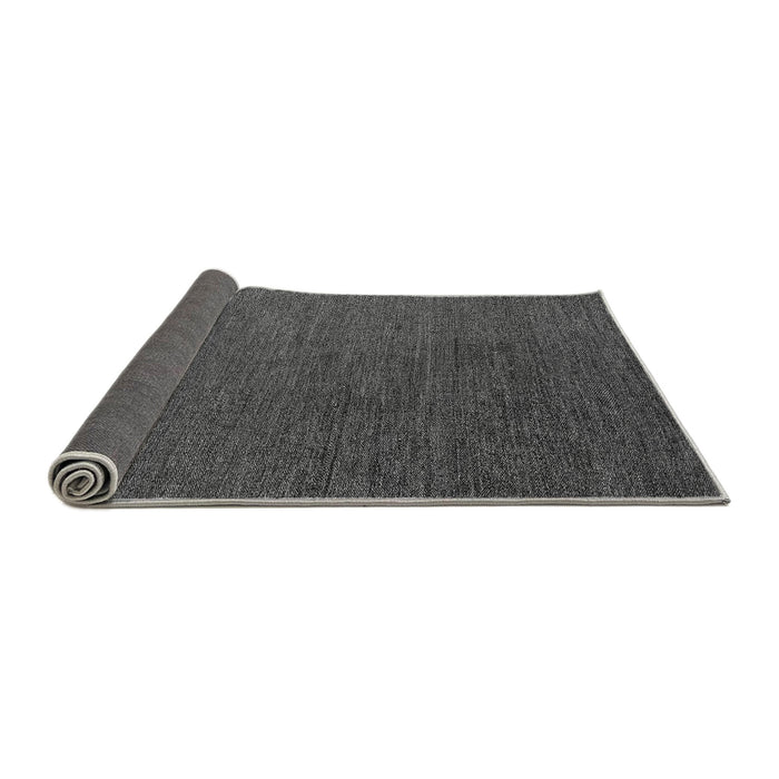 Sideview of Abstract Gray Modern Rug, abs4675gry