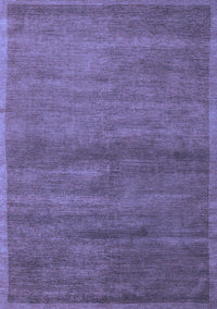 Abstract Blue Modern Rug, abs4676blu