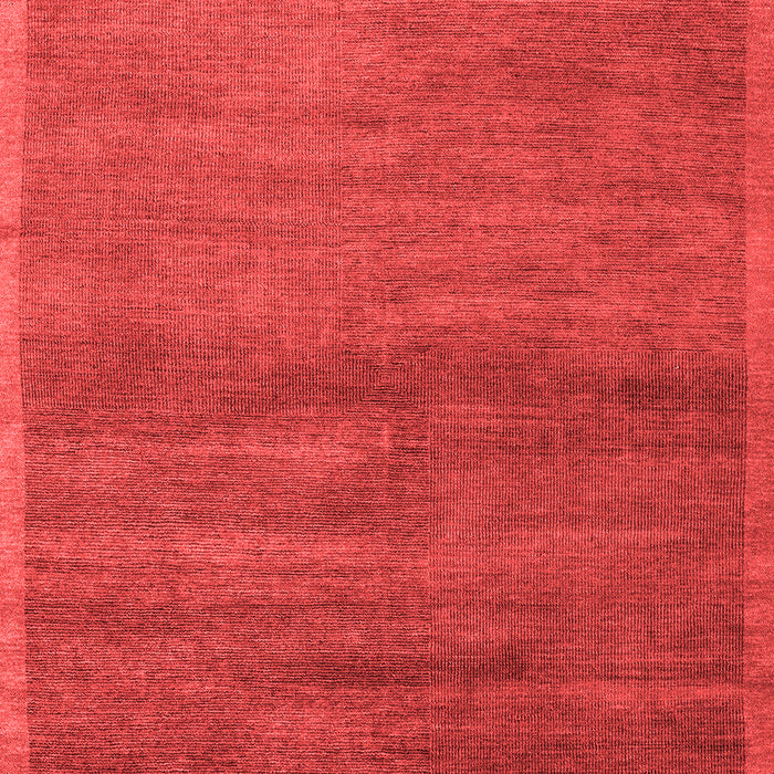 Machine Washable Abstract Red Modern Rug, wshabs4676red