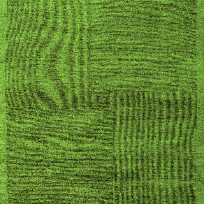 Machine Washable Abstract Green Modern Area Rugs, wshabs4676grn