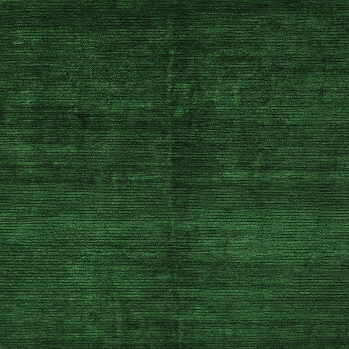 Square Abstract Emerald Green Modern Rug, abs4677emgrn