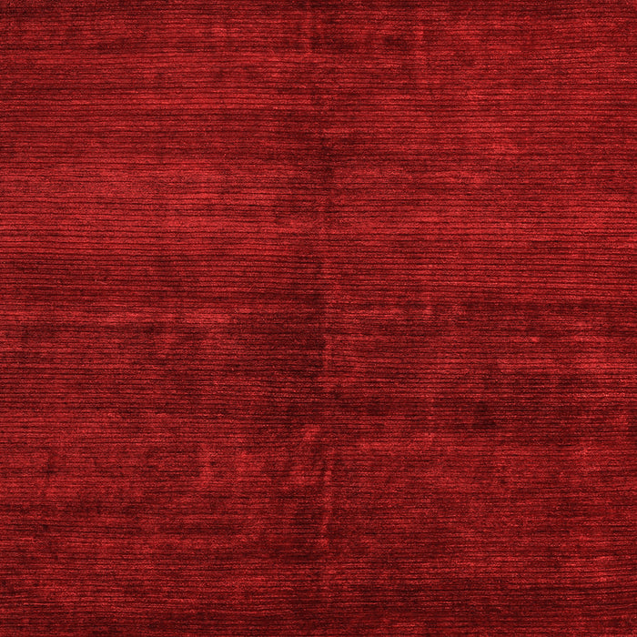 Square Machine Washable Abstract Orange Modern Area Rugs, wshabs4677org