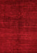 Abstract Red Modern Area Rugs