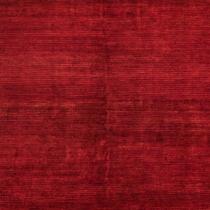 Square Machine Washable Abstract Red Rug, wshabs4677