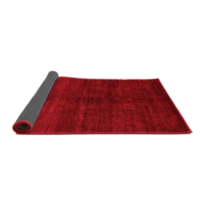 Abstract Red Modern Area Rugs
