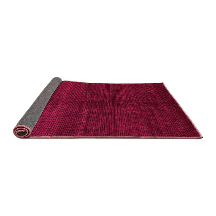 Sideview of Abstract Pink Modern Rug, abs4677pnk