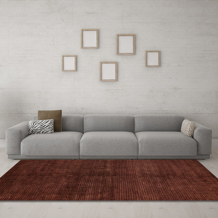 Machine Washable Abstract Light Blue Modern Rug in a Living Room, wshabs4677lblu