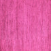 Square Machine Washable Abstract Pink Modern Rug, wshabs4678pnk