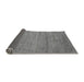 Sideview of Abstract Gray Modern Rug, abs4678gry