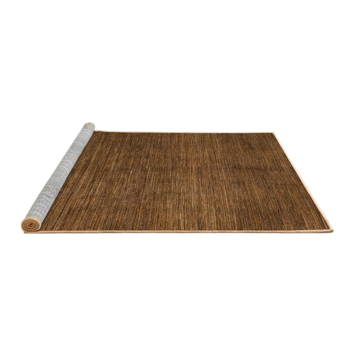 Sideview of Machine Washable Abstract Red Rug, wshabs4679