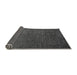 Sideview of Abstract Gray Modern Rug, abs4679gry