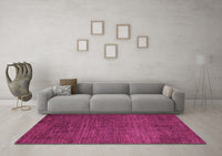 Machine Washable Abstract Pink Modern Rug, wshabs4679pnk