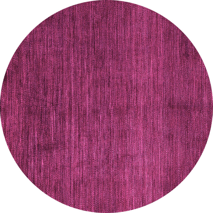Round Machine Washable Abstract Pink Modern Rug, wshabs4679pnk