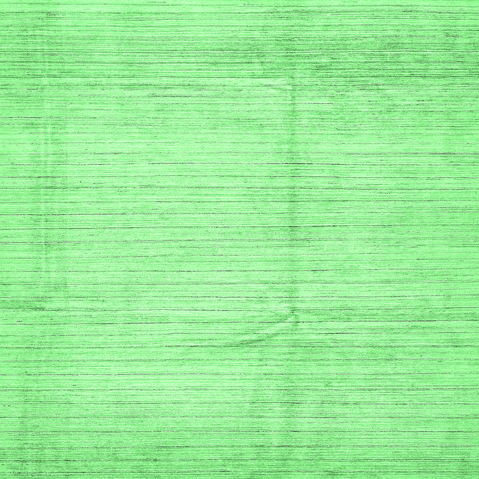 Square Machine Washable Solid Emerald Green Modern Area Rugs, wshabs467emgrn
