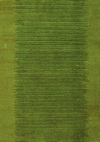 Abstract Green Modern Rug, abs4680grn