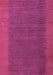 Machine Washable Abstract Purple Modern Area Rugs, wshabs4680pur