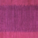 Square Machine Washable Abstract Purple Modern Area Rugs, wshabs4680pur