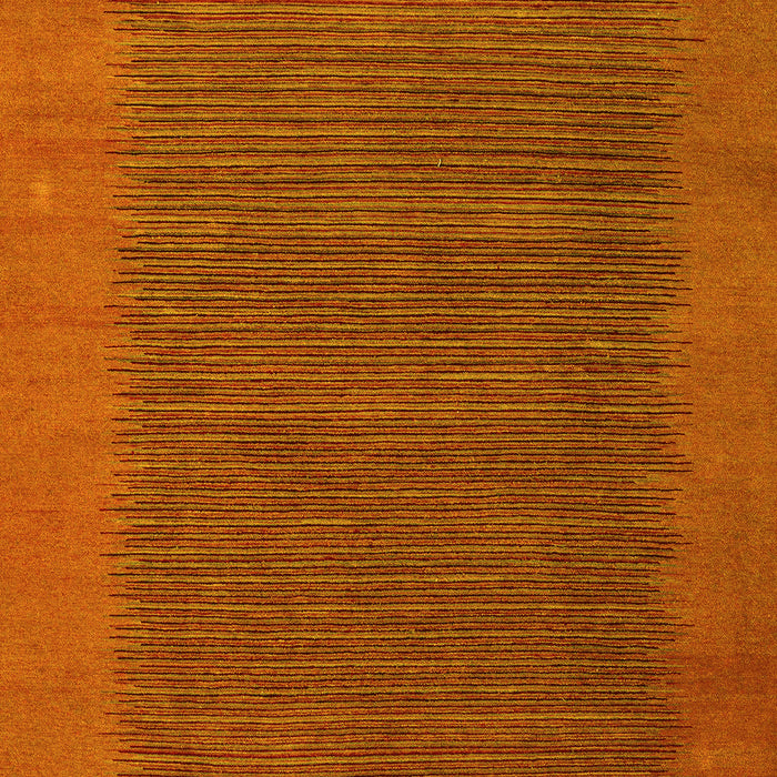Abstract Yellow Modern Rug, abs4680yw
