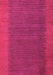 Machine Washable Abstract Pink Modern Rug, wshabs4680pnk