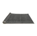 Sideview of Abstract Gray Modern Rug, abs4680gry