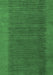 Machine Washable Abstract Emerald Green Modern Area Rugs, wshabs4680emgrn